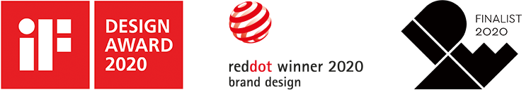 iF Design Award reddot Design Award, IDEA Design Award 로고