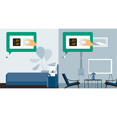 실별 온도조절 시스템