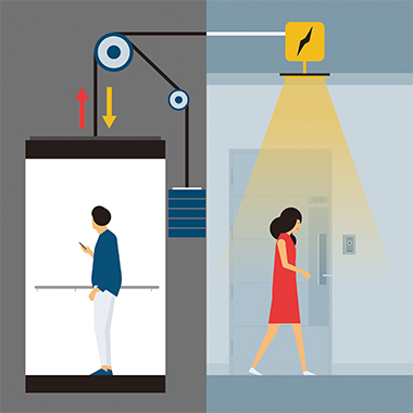 전력 회생형 엘리베이터