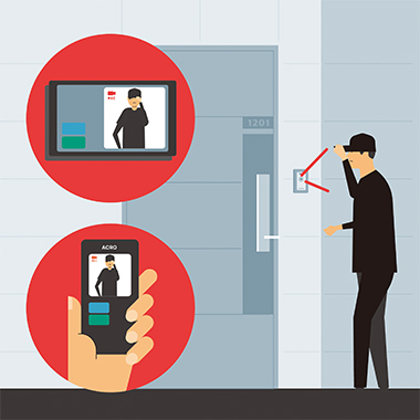 블랙박스 도어폰