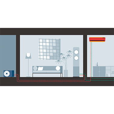 에어컨 배관 시스템